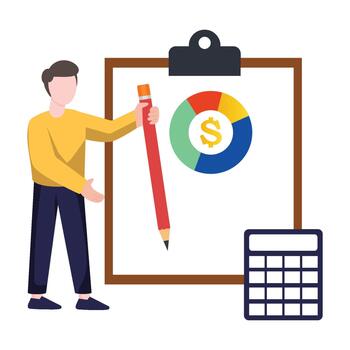 Using Data Management Tools for Efficient Business Data Analysis vector