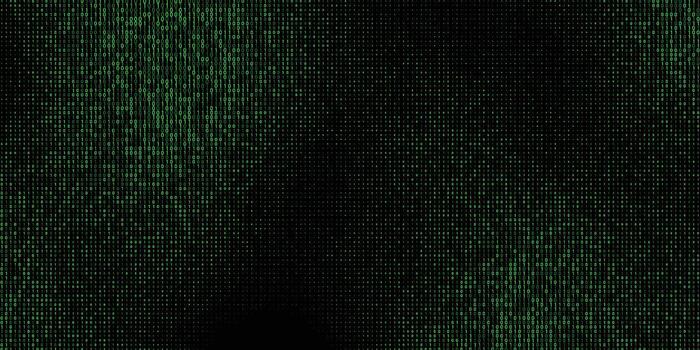 matriz binario código verde digital lluvia efecto antecedentes. verde digital lluvia matriz código ciencia ficción antecedentes modelo vector