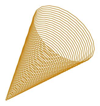 Curved Triangular Mesh Gradient vector