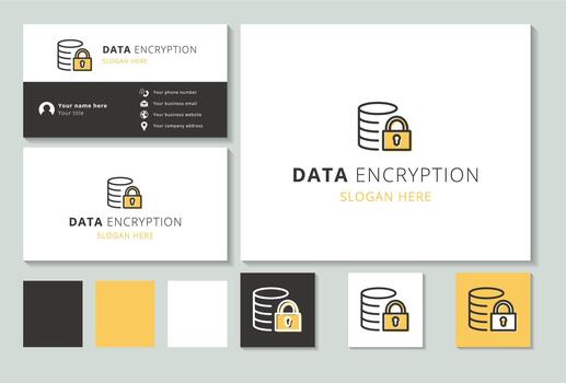 Data Encryption Icon. vector