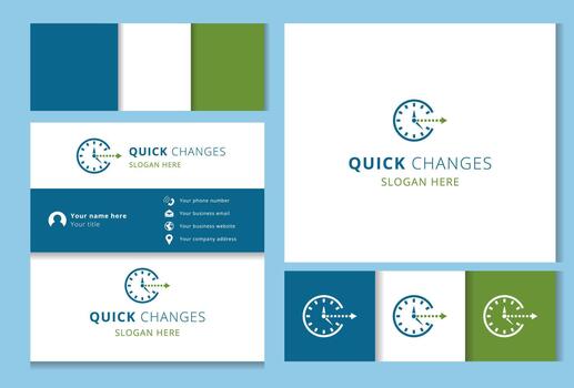 Quick Changes Clock Icon Set vector