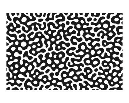 Reaction Black Diffusion Pattern vector