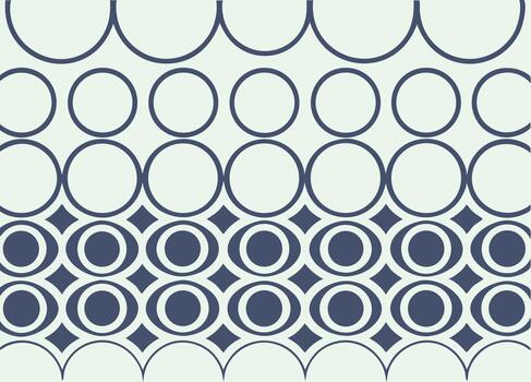 Abstract geometric circle pattern design background vector