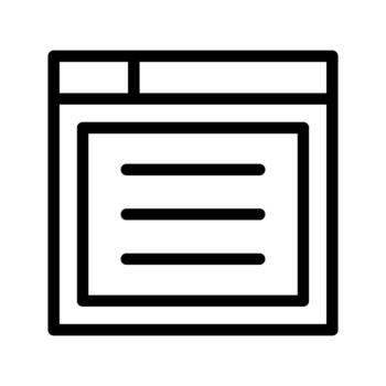 web browser internet application vector