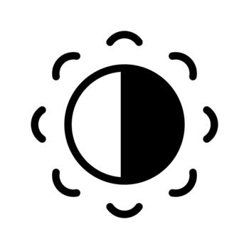 adjust visual setting control vector