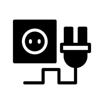 plugging electrical connection vector