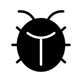 bug error software programming issue vector