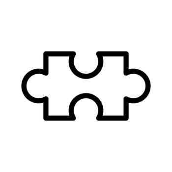 puzzle Problem Solving Concept vector