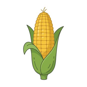 Corn Flat Icon vector