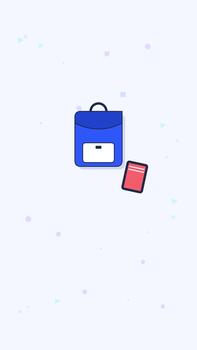 Mobile App Interface Loading Animation with Progress Bars video
