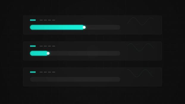 digitaal vooruitgang bar bezig met laden animatie koppel video