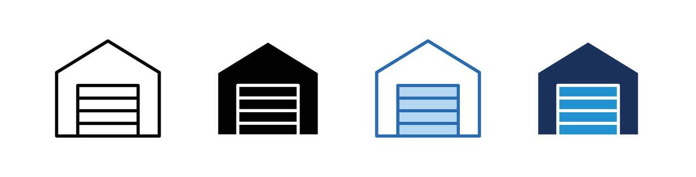 Warehouse Multiple Styles vector