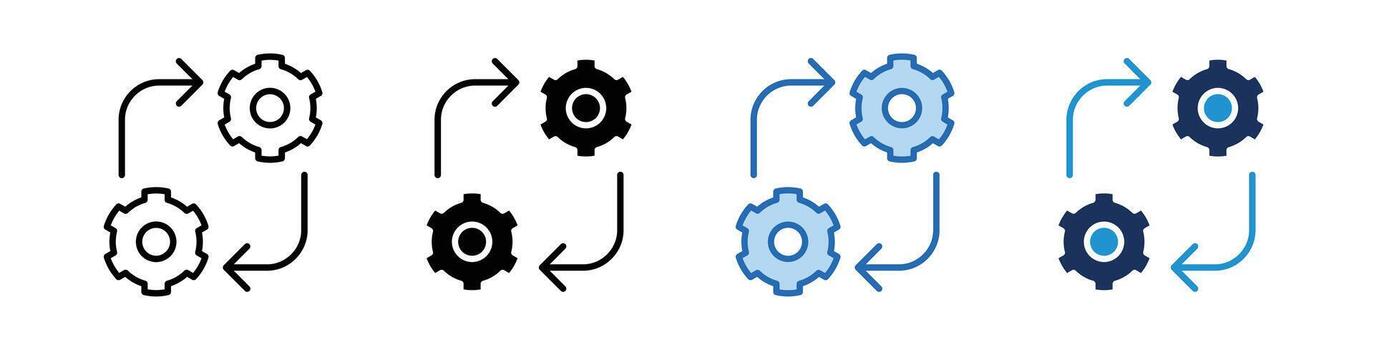 System Design Set vector