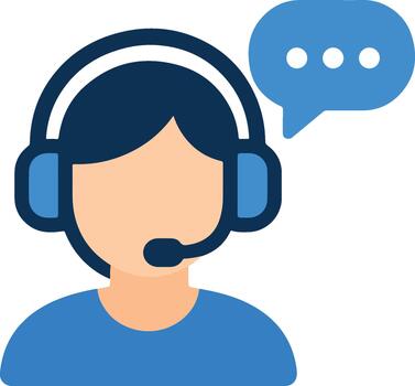 Client Support Icon vector