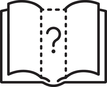 Unknown Answer Knowledge Gap Icon vector