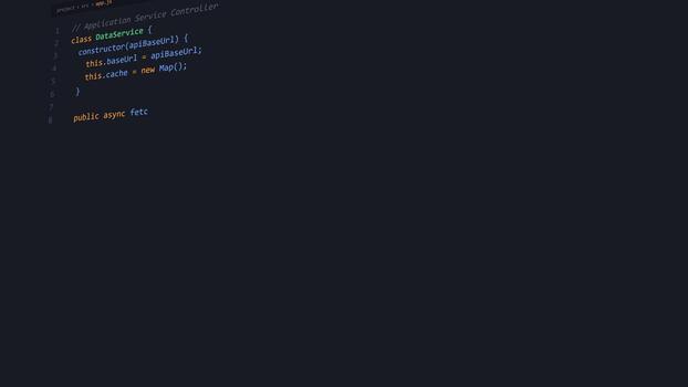 Computer software development, programming source code script video
