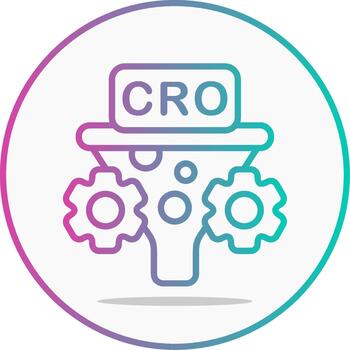 conversión Velocidad mejoramiento línea degradado vector