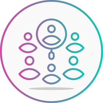 dirigir Generacion línea degradado vector