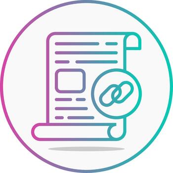 Unity Quest Line Gradient Design vector