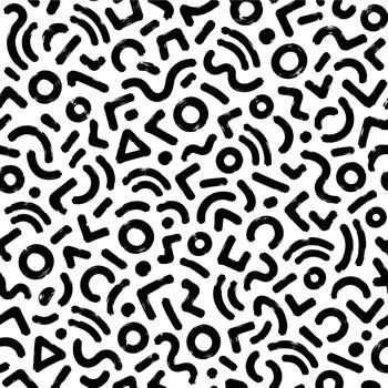 Creative Geometric Hand Drawn Pattern vector