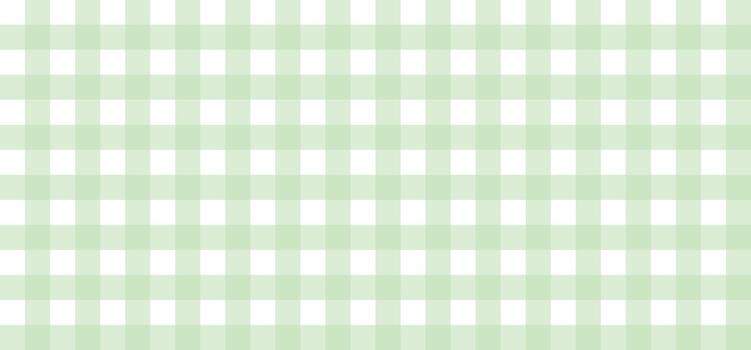 Light Green Gingham Pattern Background vector