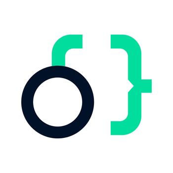 programación código soporte icono con circular elemento en blanco antecedentes vector