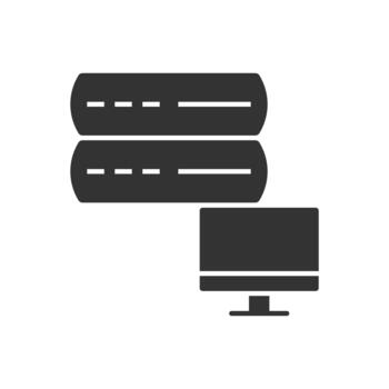 Server Computer Icon vector