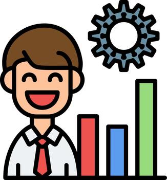 Improve Performance Through Continuous Learning and Development vector