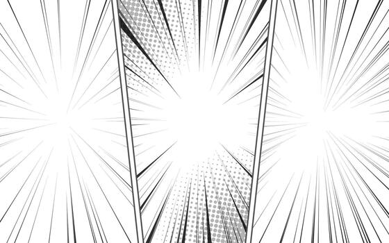Comic abstract page scene background vector