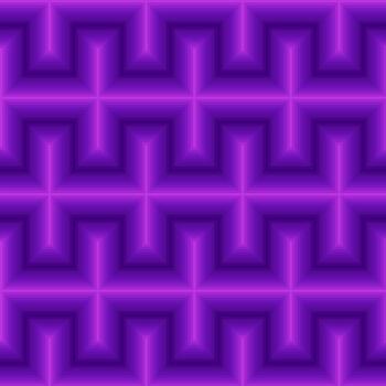 Pixel Gradient Interlocking Cross Seamless Pattern vector