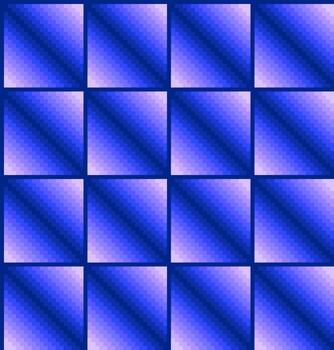 Pixel Gradient Square Tile Seamless Pattern vector