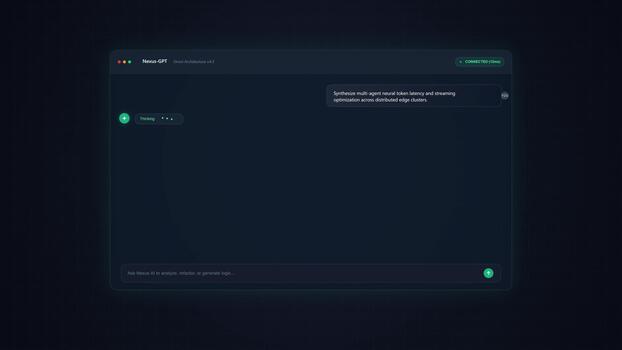 Artificial Intelligence Software Interface Displaying Real-Time Data Processing video