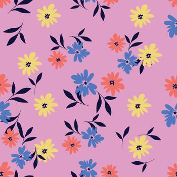 flower patterns abstract vector