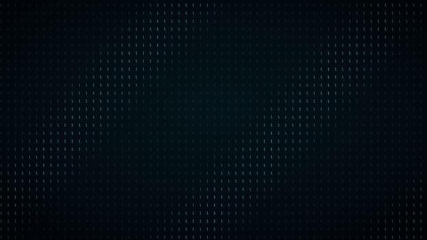 verde azulado ciber ondulación binario hacker código antecedentes digital datos corriente movimiento lazo video