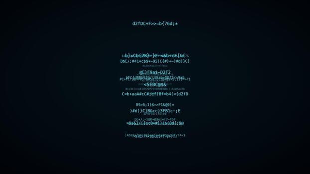 cyan disparition point code pirate code Contexte numérique Les données courant mouvement boucle video