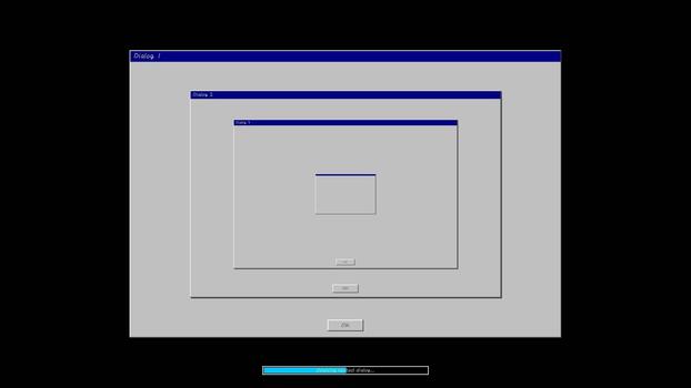 Retro Computer System Error Recursion Effect video