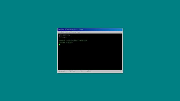 Computer terminal command line interface showing code execution video