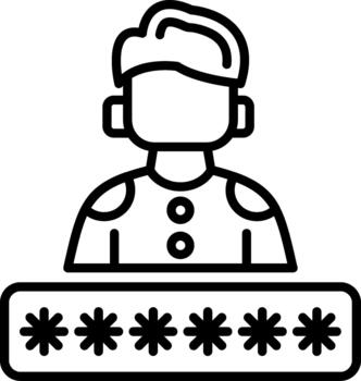iniciar sesión cartas credenciales creativo elemento para interfaz proyectos vector