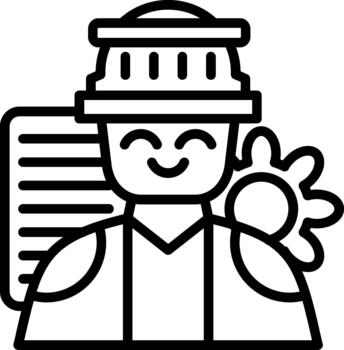 proyecto gerente creativo elemento para interfaz proyectos vector
