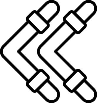 cheurón creativo elemento para interfaz proyectos vector