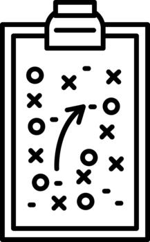 estrategia creativo elemento para interfaz proyectos vector