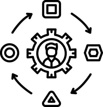Adaptation Creative Element for Interface Projects vector