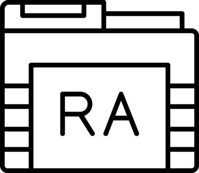 real academia de bellas artes carpeta creativo elemento para interfaz proyectos vector
