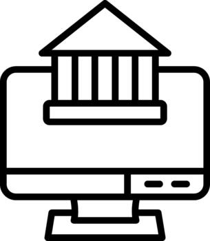 Banking Creative Element for Interface Projects vector