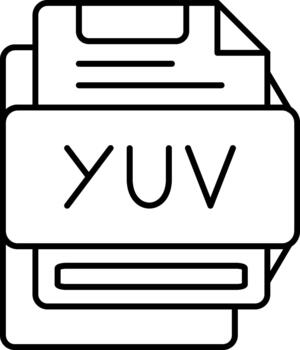 yuv creativo elemento para interfaz proyectos vector