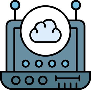 nube informática visual elemento para moderno gráfico diseño vector