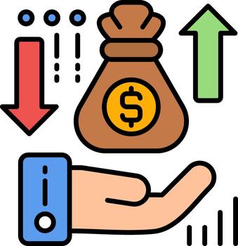 moderno reembolso gráfico para interfaz diseño vector