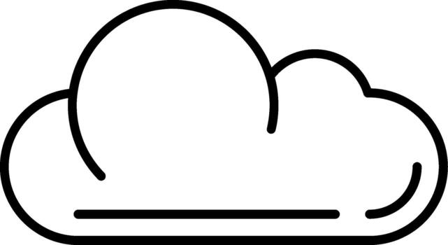 Cloud Professional Creative Design Solution vector