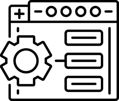 Dynamic Website Creative Visual Solution for Modern Interface Systems vector