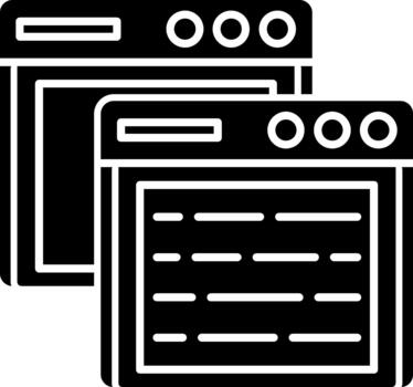 ventanas creativo elemento para interfaz proyectos sólido vector
